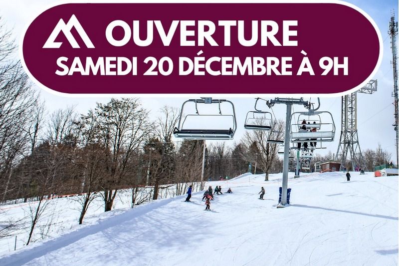 La station de ski du Mont-Bellevue ouvrira le 20 décembre 2025